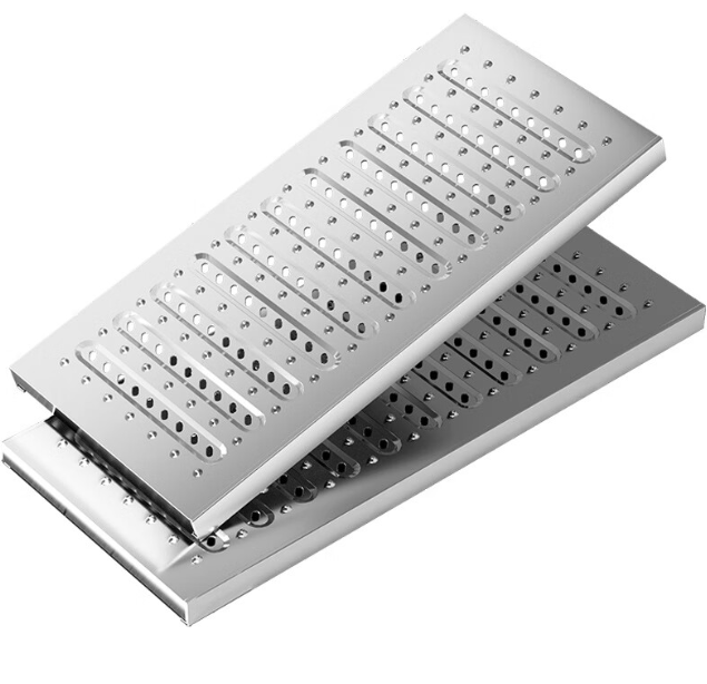 山海关不锈钢沟盖板展示